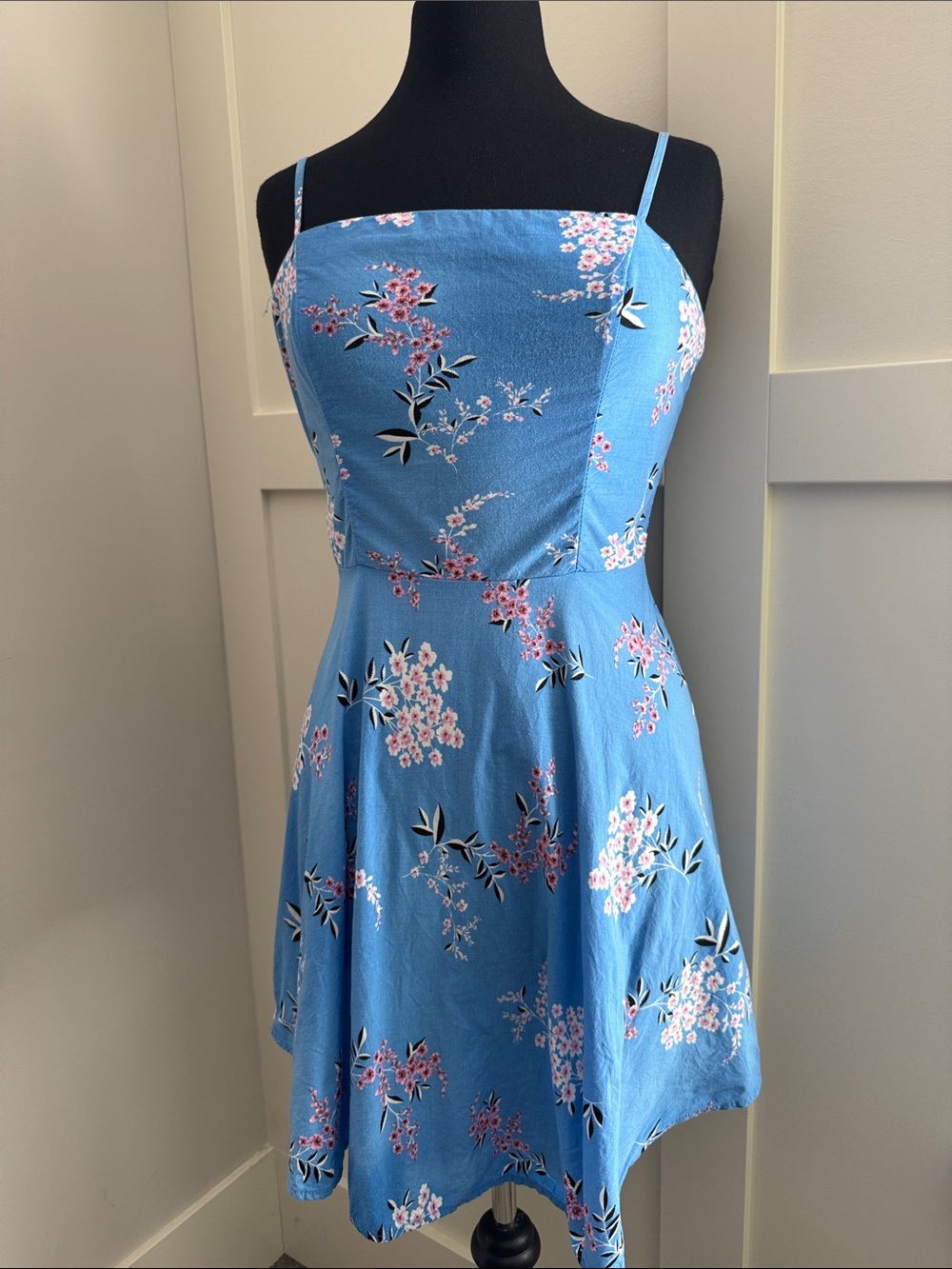 Cotton On Blue Floral Mini Dress